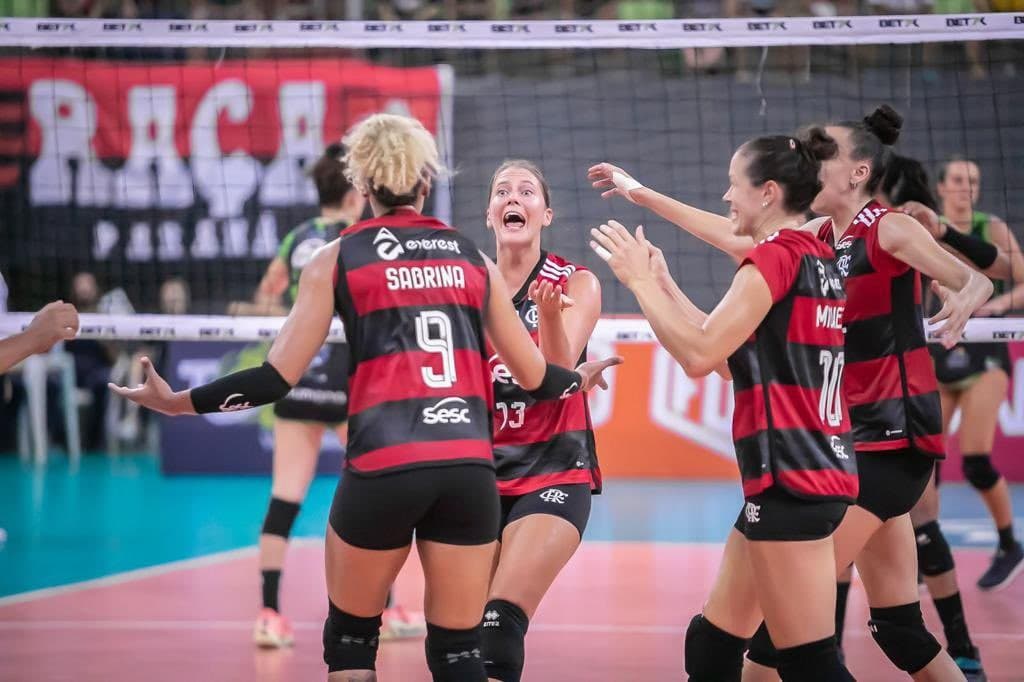 Nesta terça (23), Sesc Flamengo x Barueri se enfrentam no Tijuca Tênis Clube; veja onde assistir a Copa Brasil