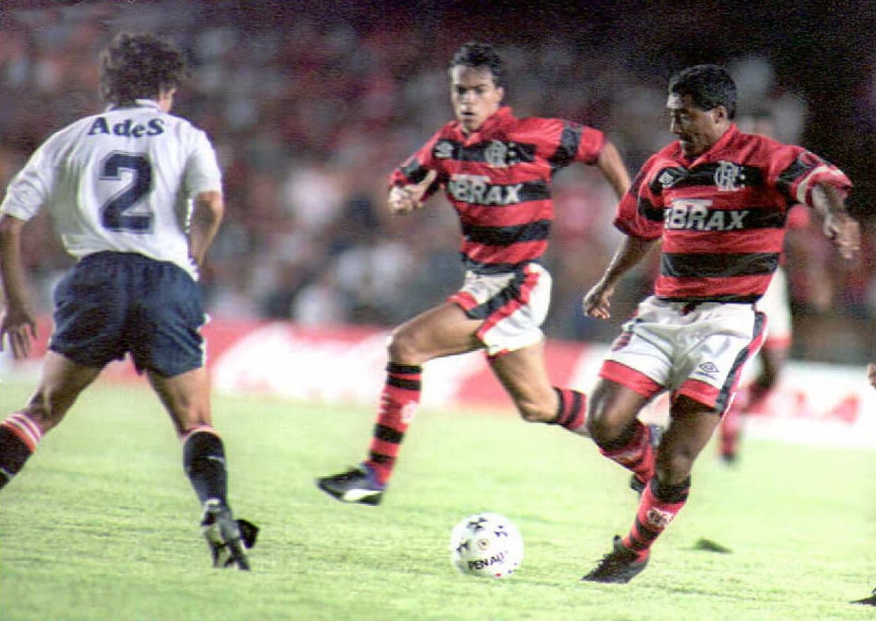 romário pelo flamengo em 1995