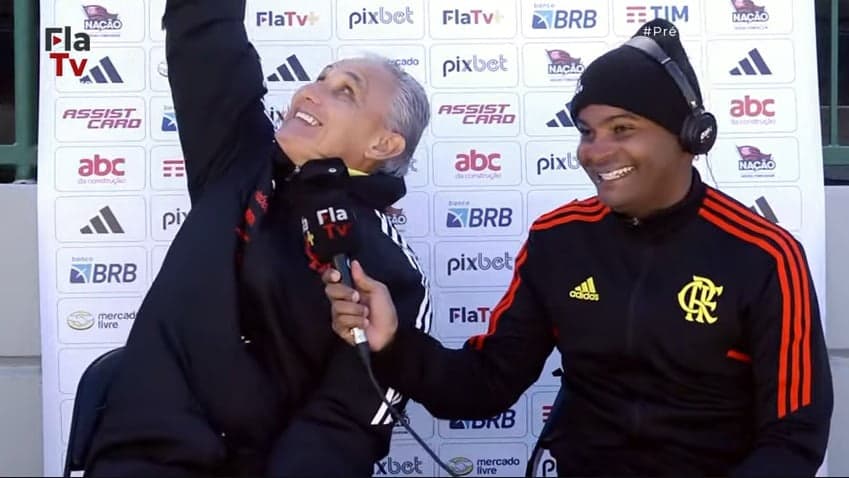 Em entrevista para a Fla TV após os amistosos de pré-temporada, Tite diferenciou a torcida do Flamengo da Seleção Brasileira