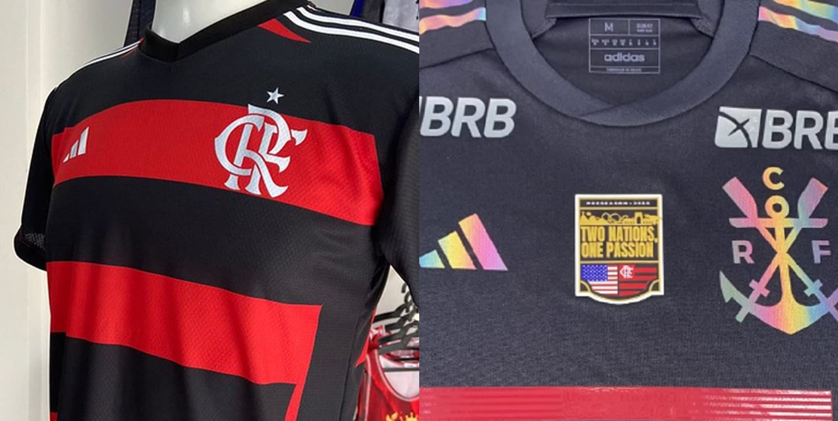 uniformes do flamengo em 2024