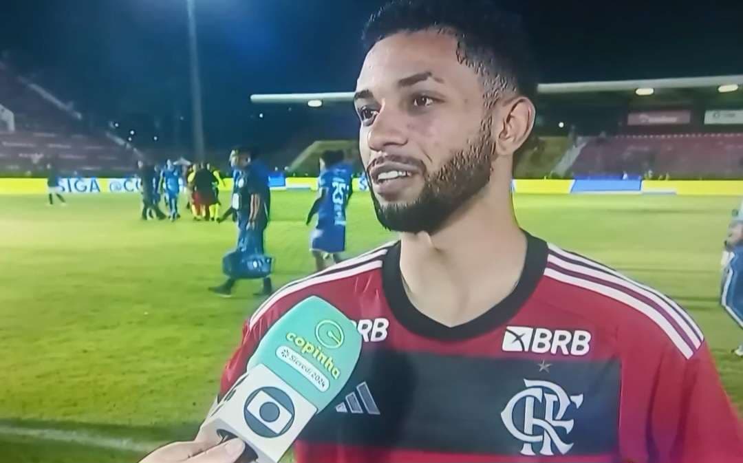 zé welinton vibra com flamengo