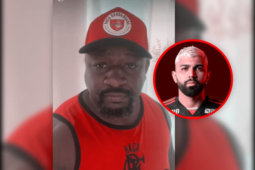 Macula, presidente da Raça, manda recado para Gabigol, atacante do Flamengo