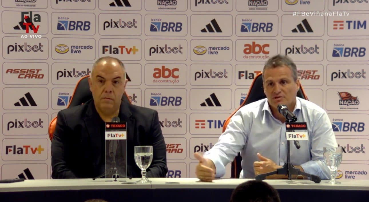 Marcos Braz e Bruno Spindel destrincham orçamento do Flamengo para o futebol