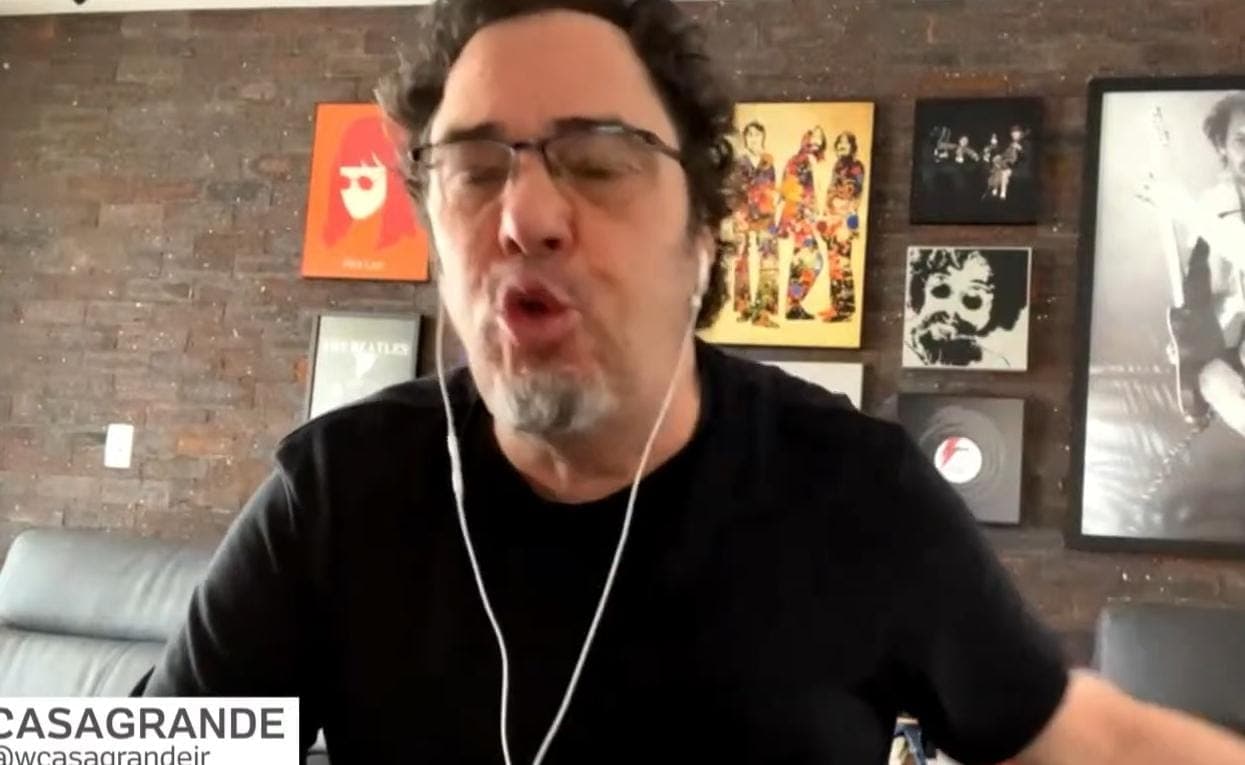 Casagrande volta a atacar Flamengo