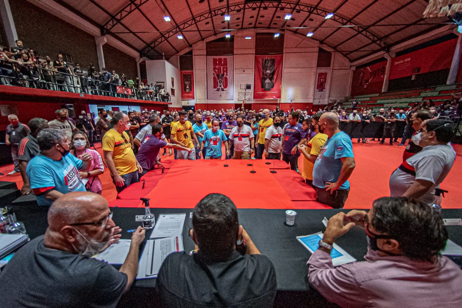 Eleições do Flamengo na Gávea; clube anunciou uso de urnas eletrônicas em 2024