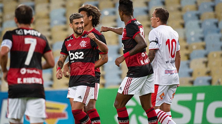 Confronto entre Flamengo e Bangu em 2021
