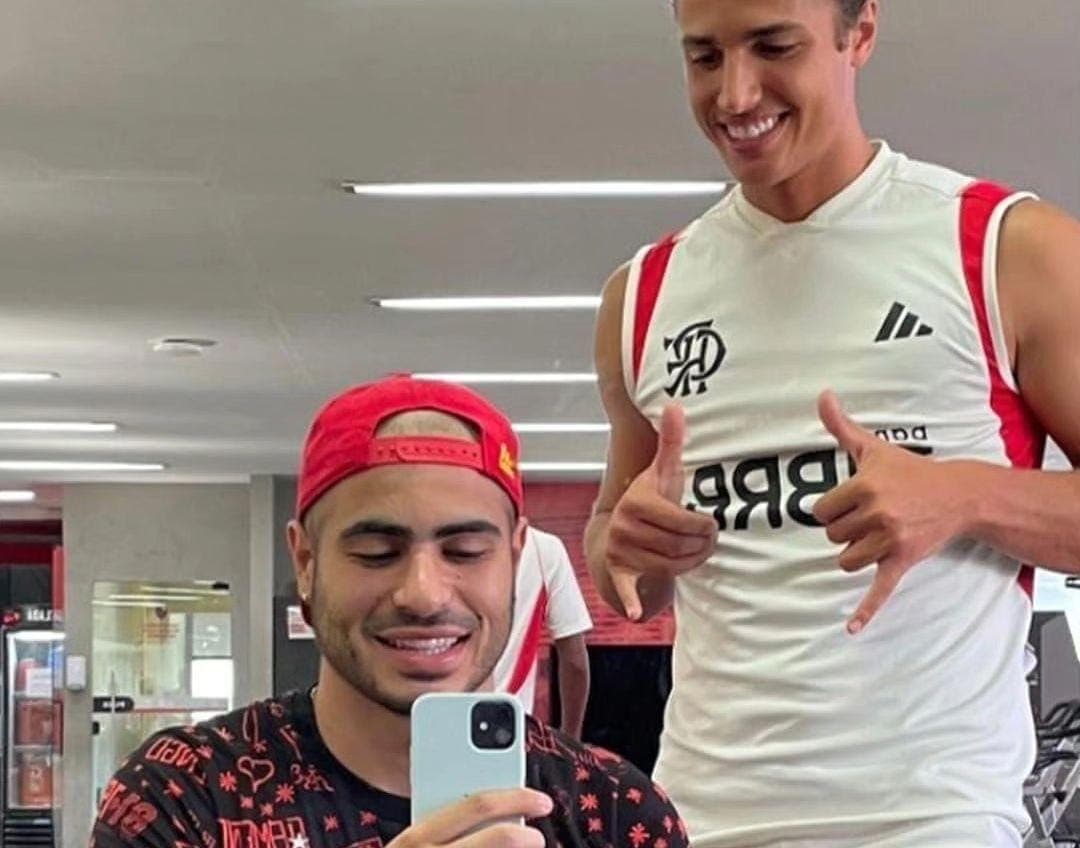 Raphael Nunes de volta aos treinos do Flamengo