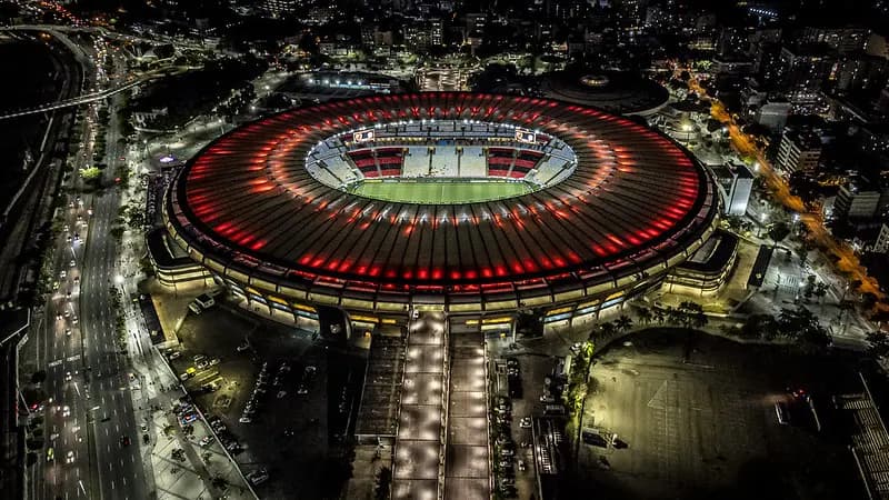 Maracanã em dia de jogo do Flamengo; estádio terá esquema especial de trânsito para partida entre Fla e Madureira