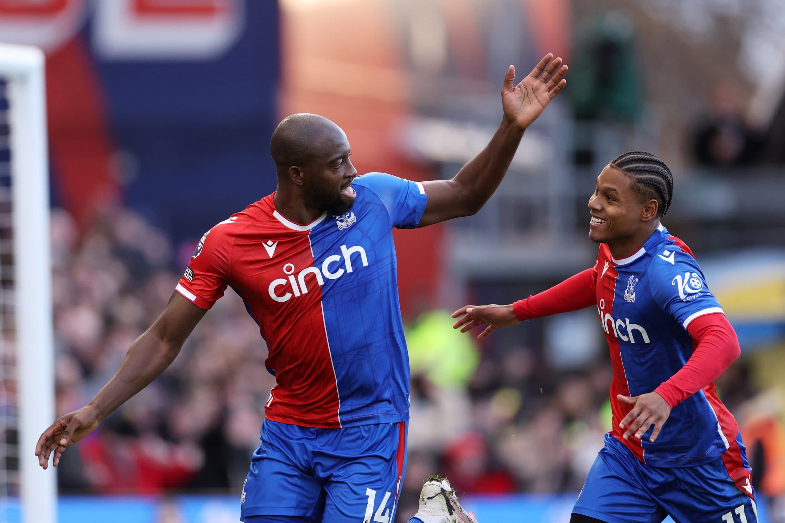 Matheus França serviu o segundo gol do Crystal Palace contra o Burnley