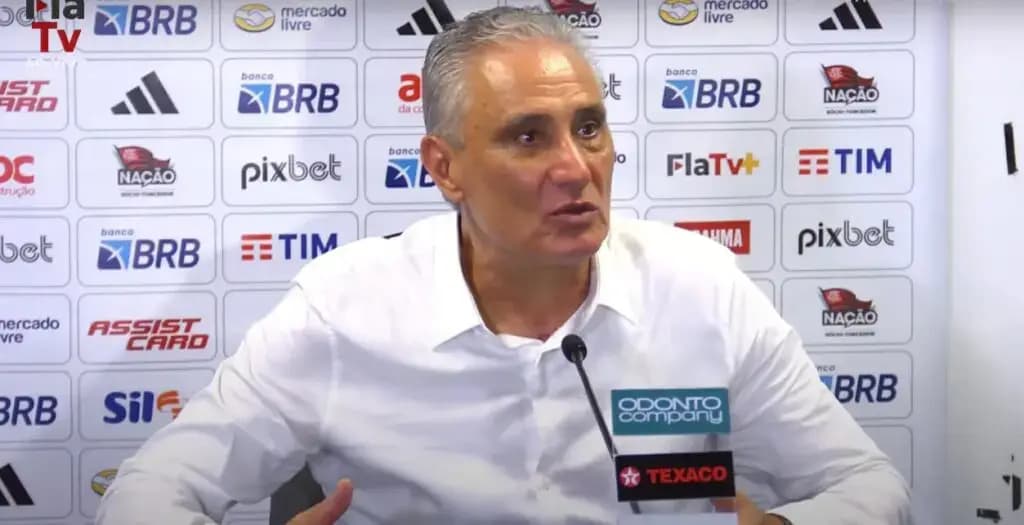 Tite em coletiva após Flamengo x Bangu; treinador elogiou equilíbrio em vitória no Carioca