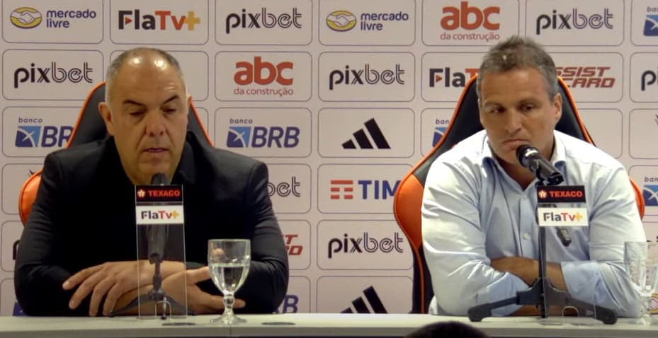 Braz e Spindel, diretores do Flamengo, se queixaram que bilhão não chega ao futebol e orçamento é de cerca de 300 milhões, mas MRN mostra que não é exatamente assim