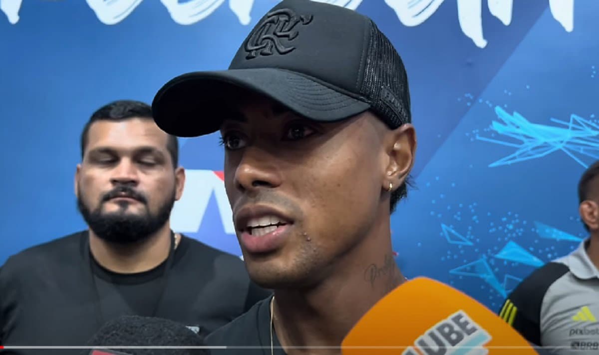 bruno henrique fala de cebolinha e tite flamengo