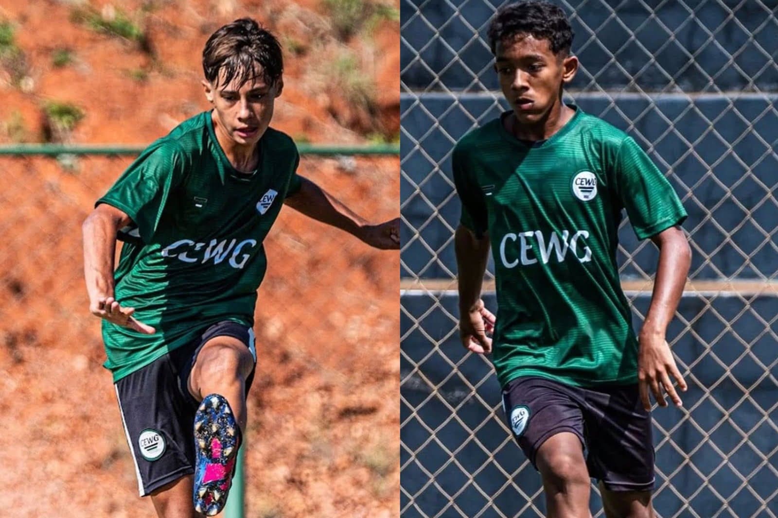 Bruno Rodrigues e Danilo fazem parte de uma leva de novas joias que o Rubro-Negro vem contratando para as categorias de base