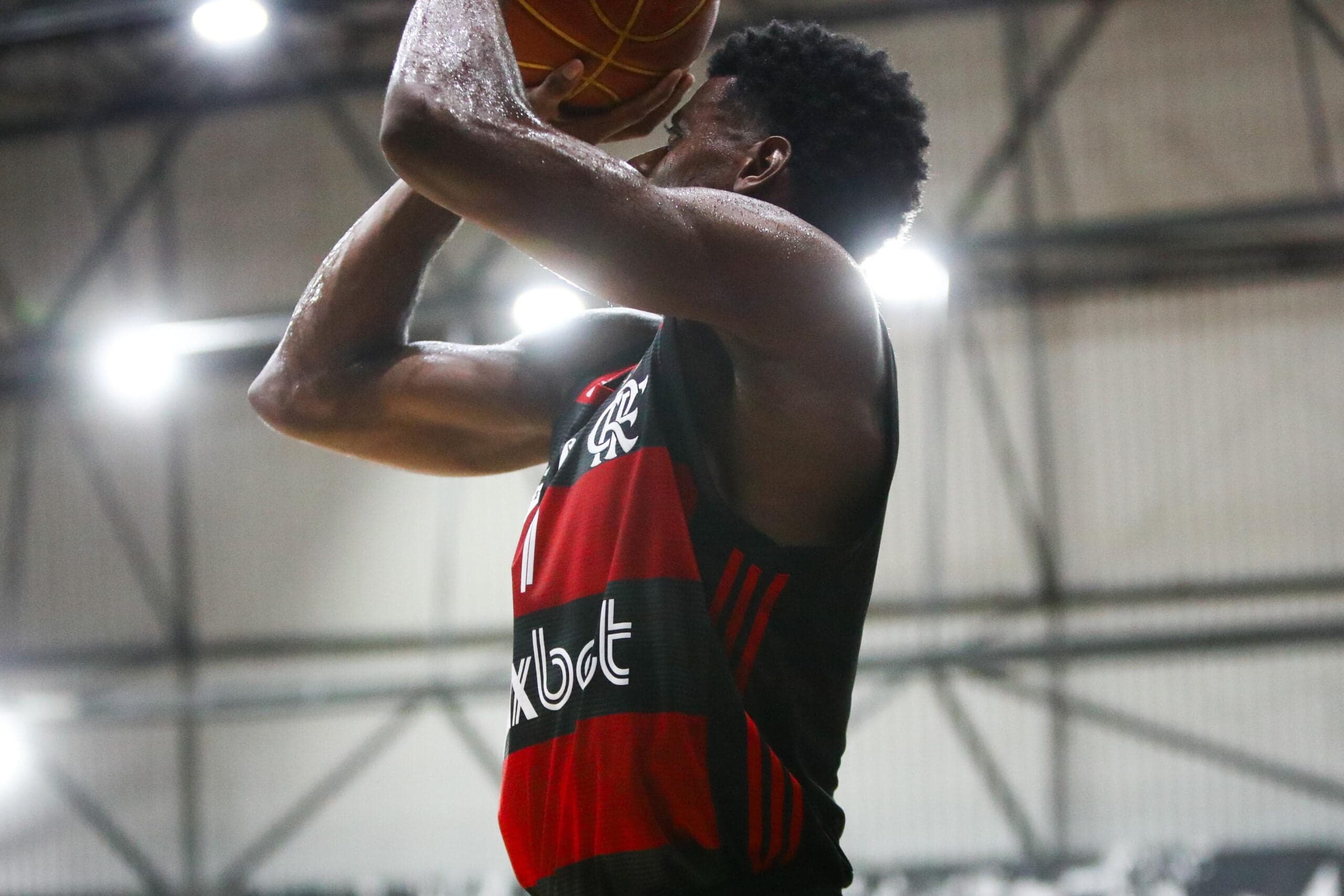 Gui Deodato em vitória do Flamengo no NBB