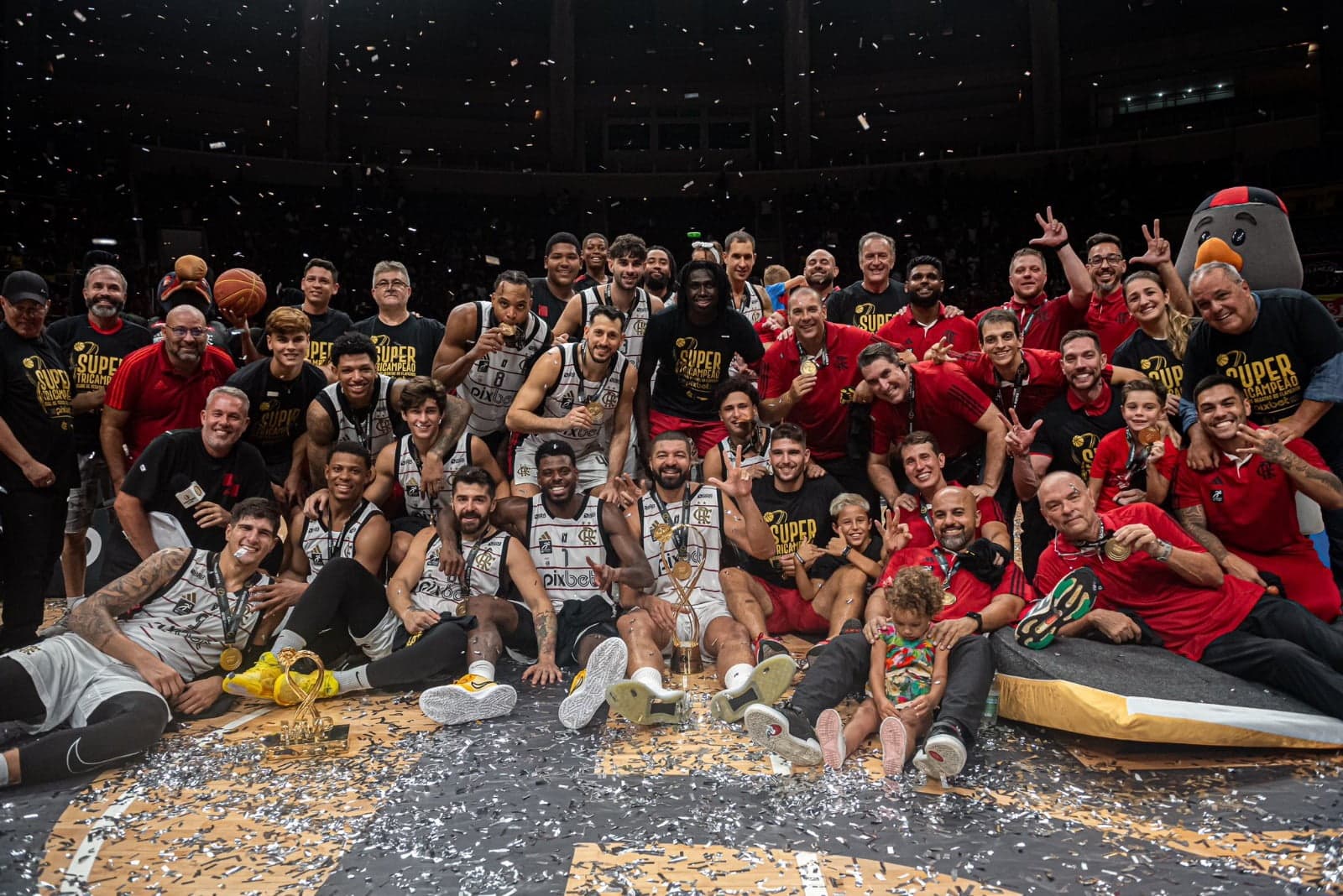 Nesta terça (6), a bola sobe para Botafogo e Flamengo no ginásio Oscar Zelaya; veja onde assistir ao Novo Basquete Brasil