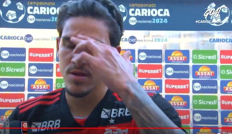 pedro fala de momento do flamengo