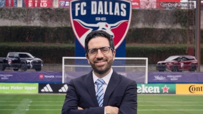 André Zanotta no FC Dallas; Diretor de futebol elogiou Pedrinho, cria do Flamengo, e revelou plano para levar mais jogadores da base do Flamengo para a MLS