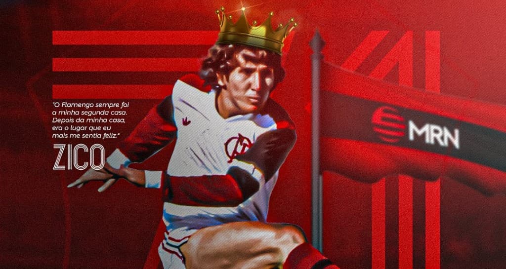 Zico completa 71 anos e recebe homenagens do Flamengo e fãs