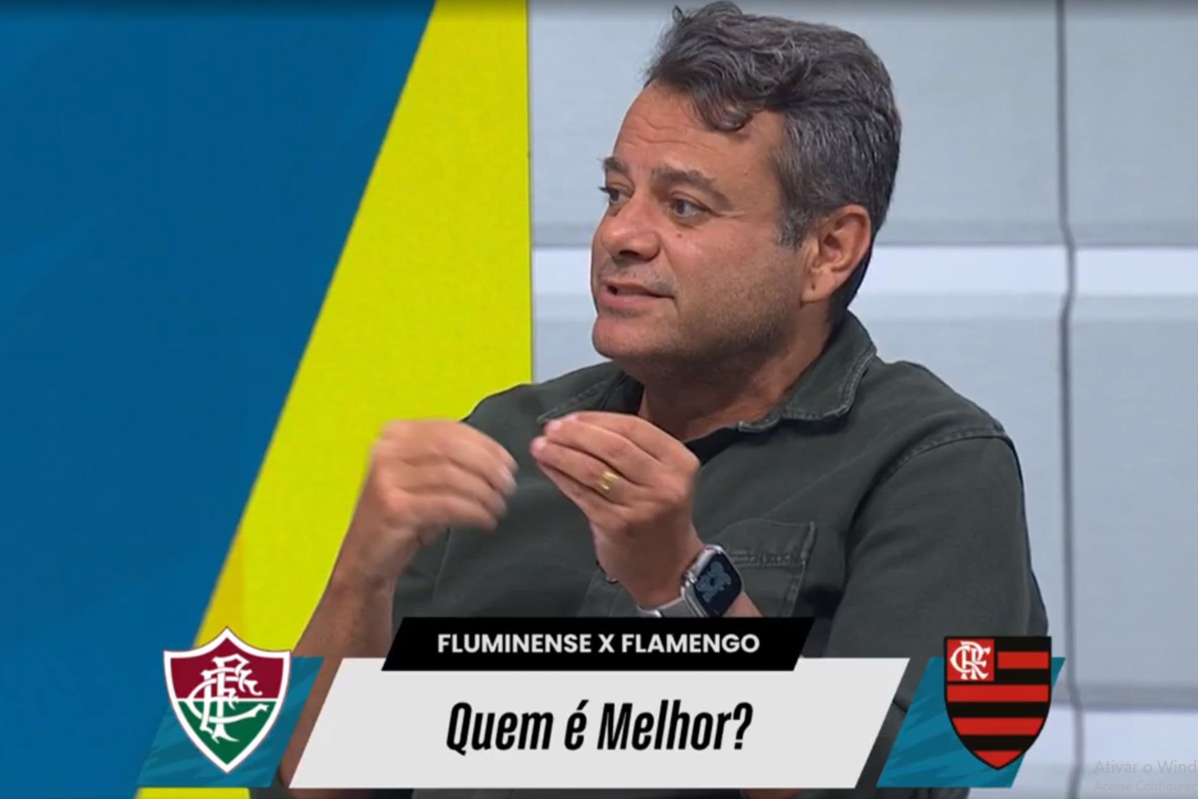 Eric Faria, Ana Thaís Matos e Lino elegeram os melhores no cara a cara de Flamengo x Fluminense
