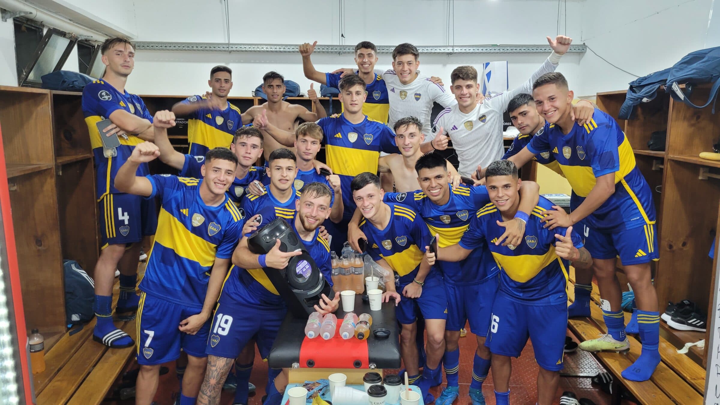 Time do Boca Juniors Sub-20. Foto: Boca Juniors