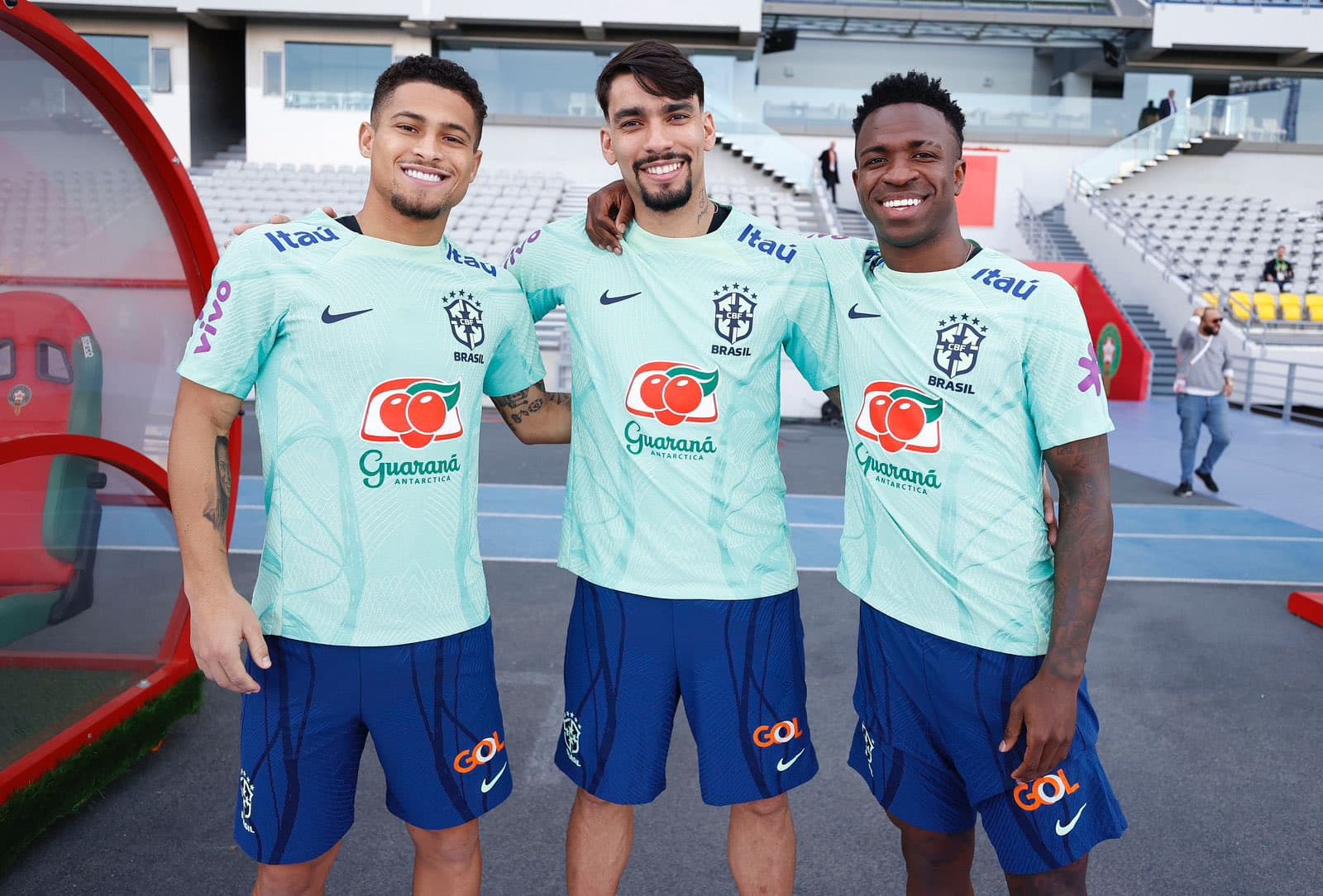 João Gomes, Paquetá e Vini foram convocados para a Seleção e Juan festeja