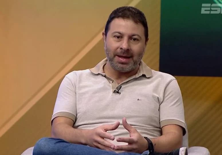 Mário Marra em programa da ESPN; comentarista falou sobre chegada de Léo Ortiz no Flamengo de Tite
