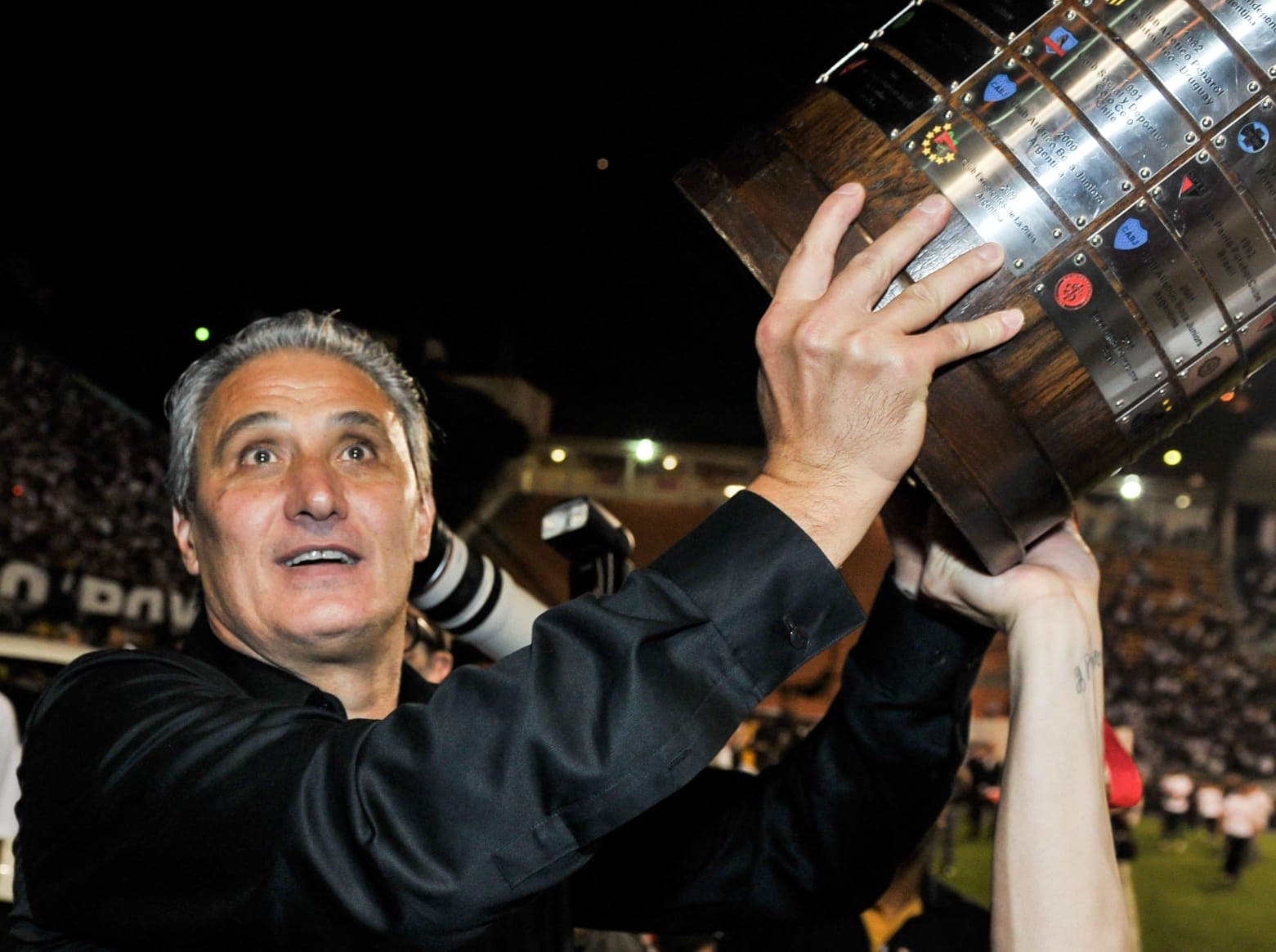 Tite campeão da Libertadores em 2012