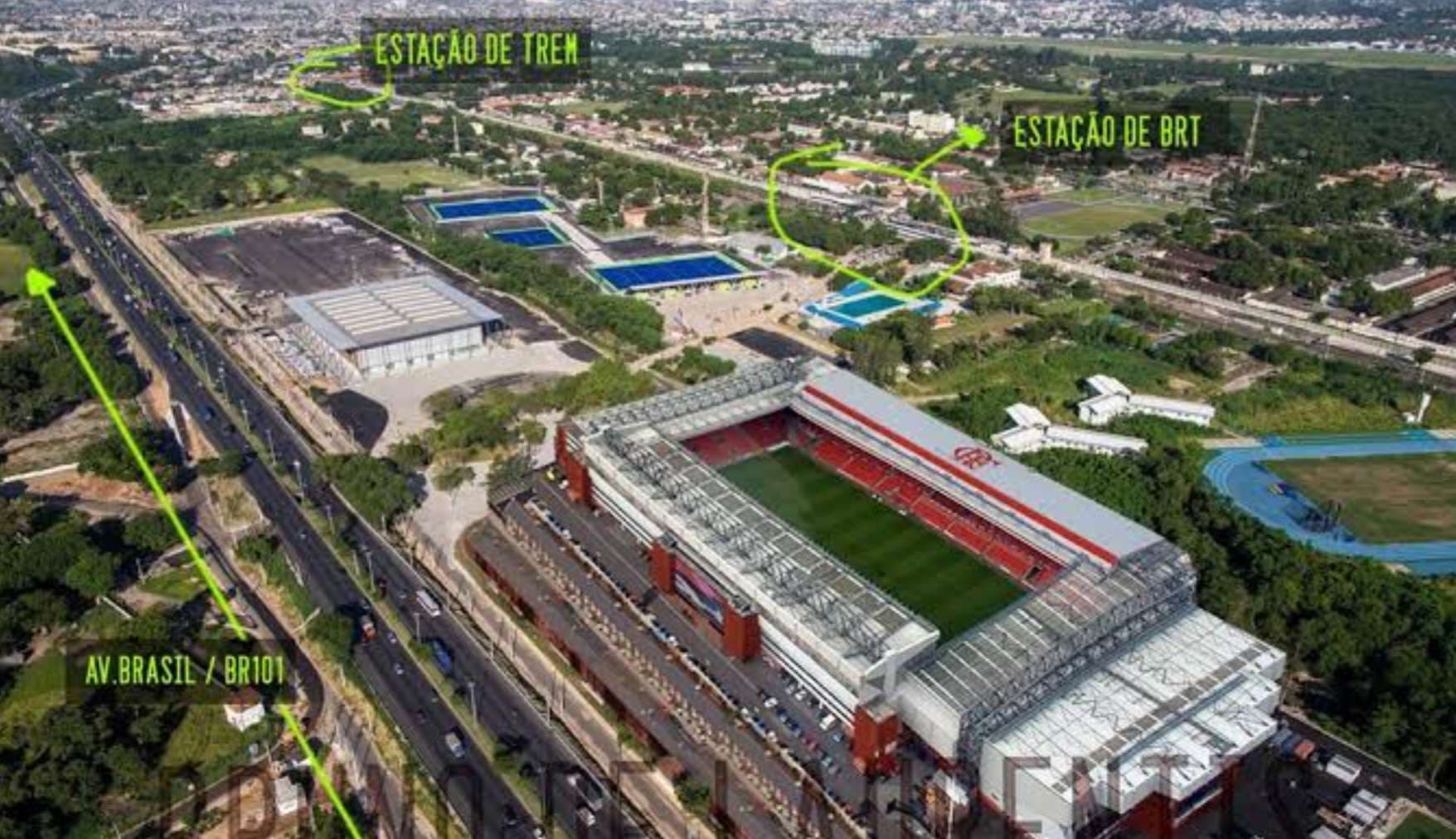 deodoro é uma das opções para estádio do flamengo