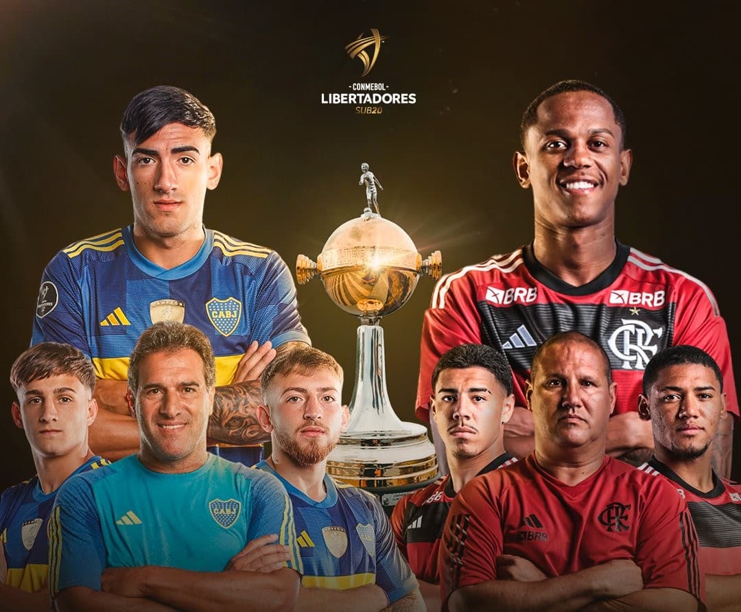 Flamengo e Boca Juniors se enfrentam na final da Libertadores Sub-20
