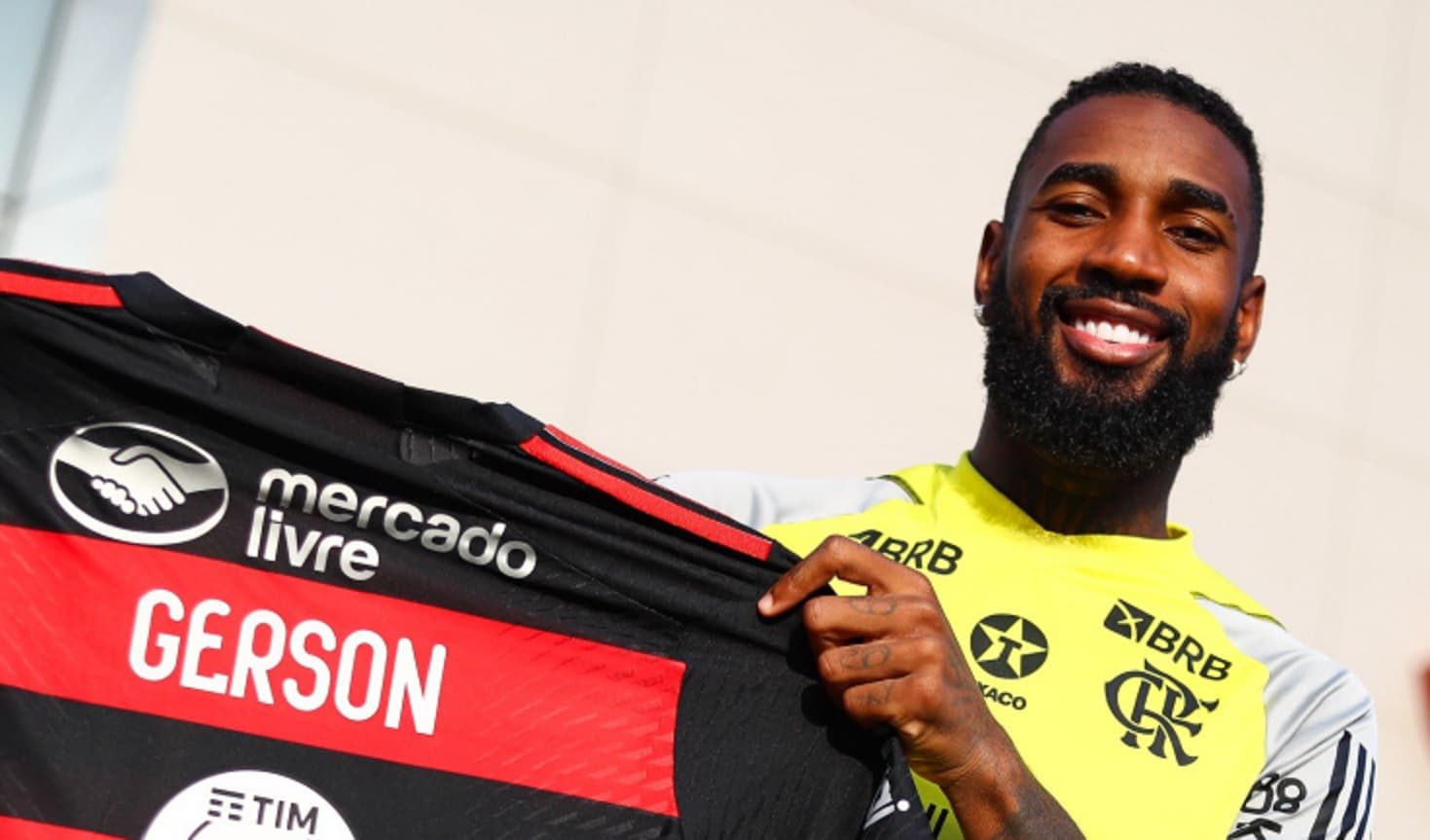 gerson novo camisa 8 do flamengo