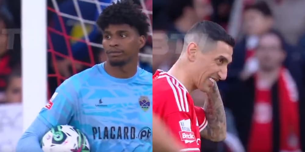 hugo souza defende pênalti de di maria