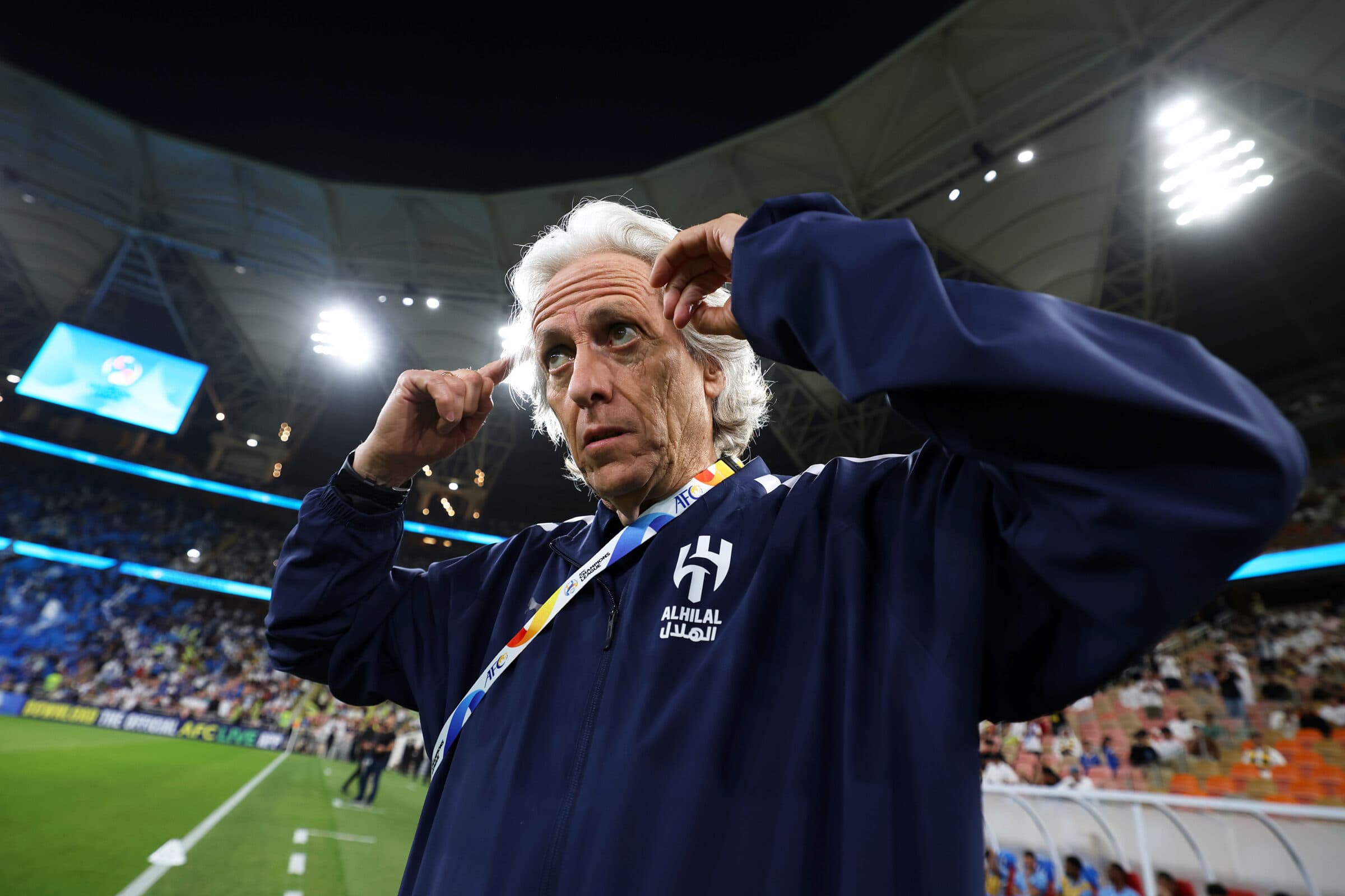 Jorge Jesus, técnico do Al-Hilal