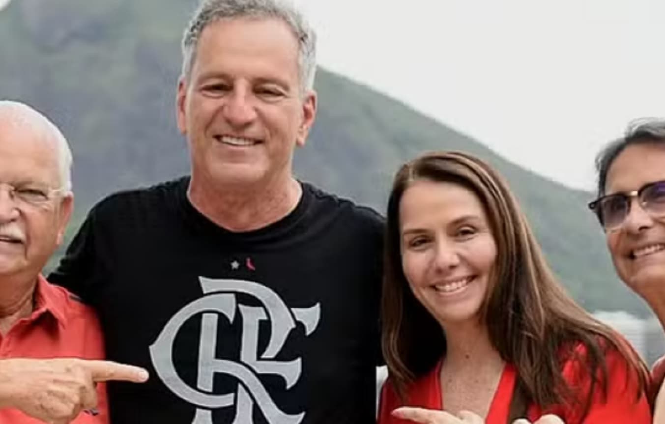 landim e patrícia amorim no flamengo