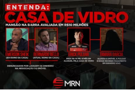 Após operação em busca de bicheiro, chileno Pulgar afirma em nota que nunca esteve com Tamara Garcia, de quem aluga casa por R$ 70 mil