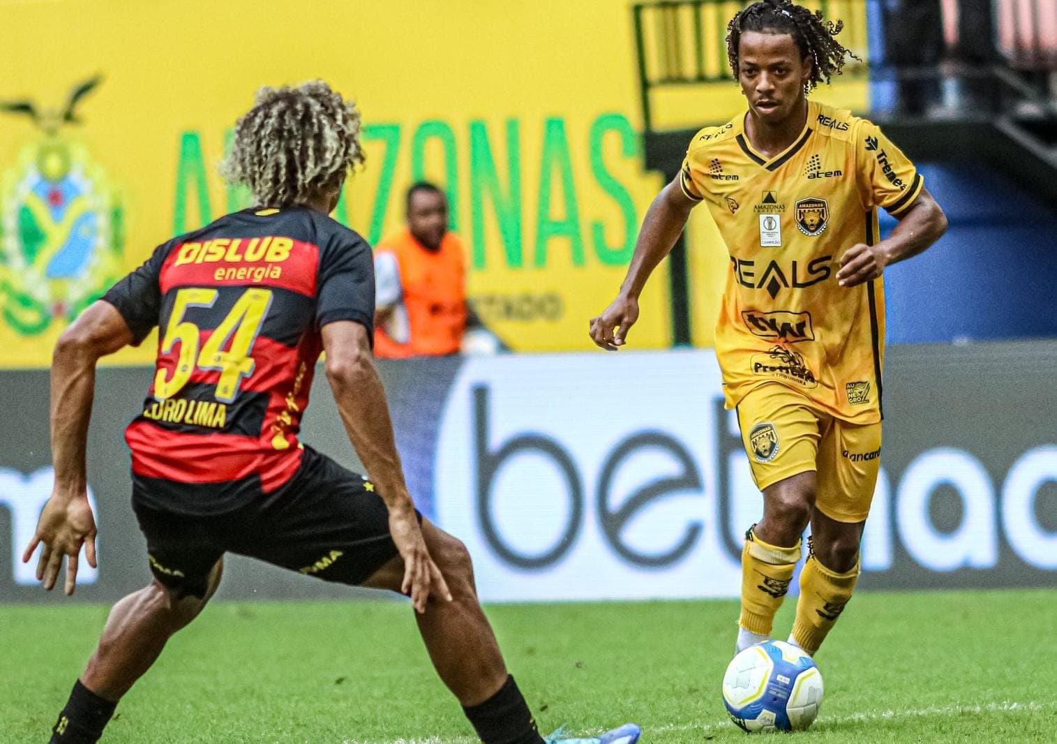 Amazonas em campo contra o Sport