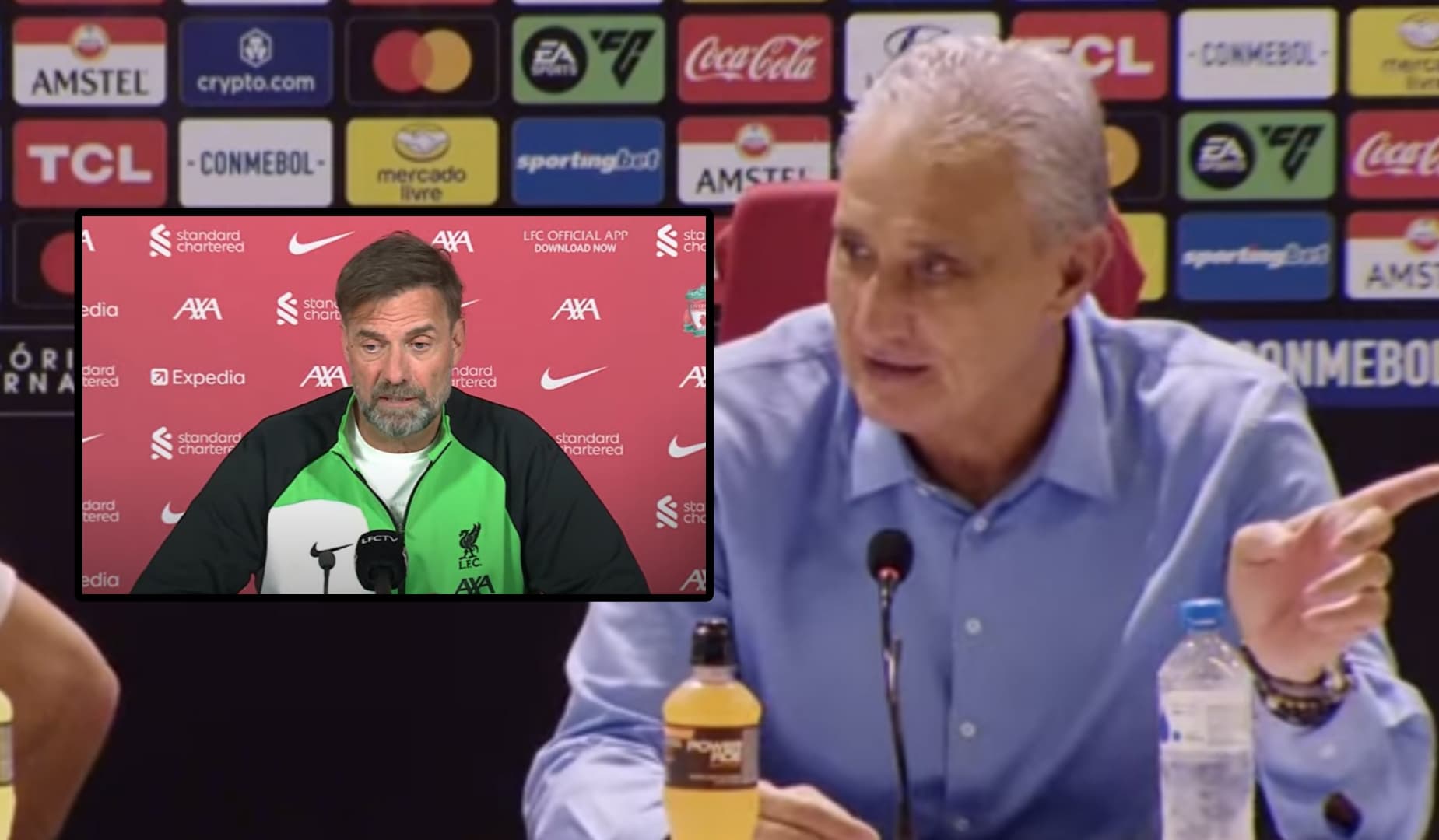 Tite exemplifica Klopp no Flamengo