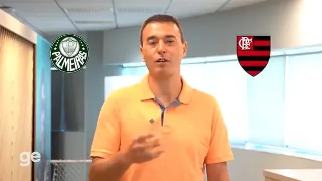 André Rizek monta cara a cara e empata duelo entre Flamengo e Palmeiras