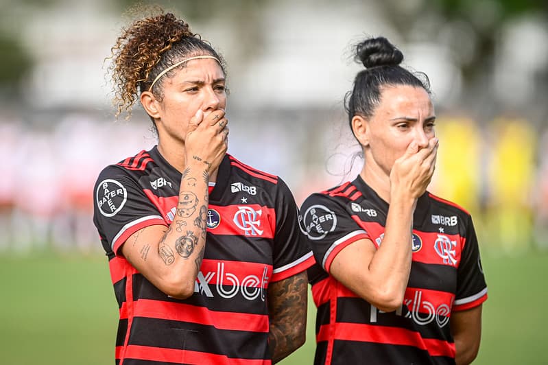 Jogo do Flamengo no Brasileirão Feminino