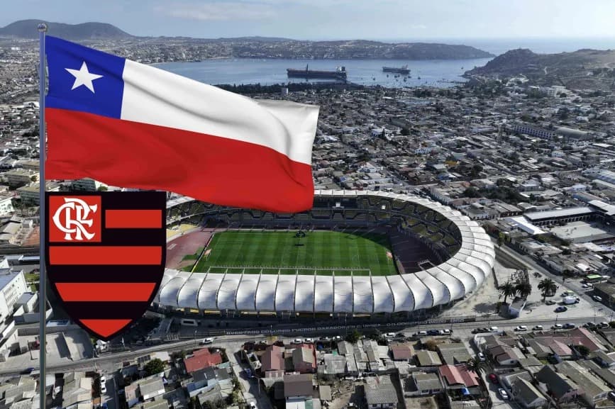 Flamengo volta ao Chile para disputar a Libertadores