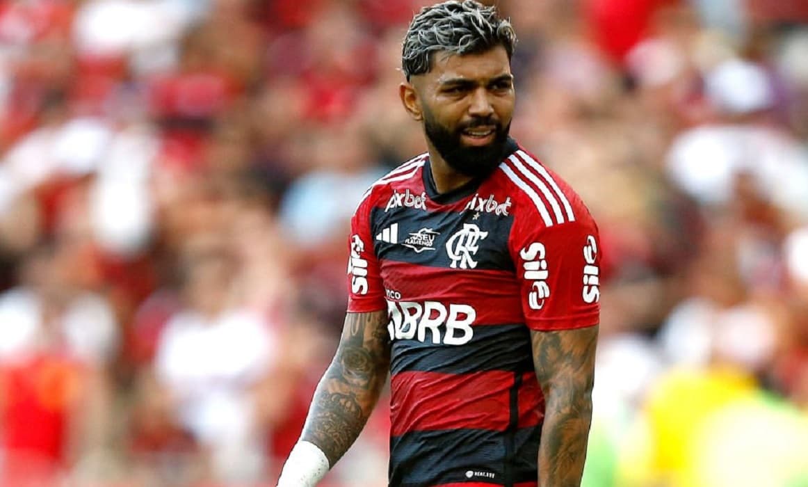 Gabigol pelo Flamengo. Partida contra Amazonas no Maracanã pela Copa do Brasil teve pragmatismo.