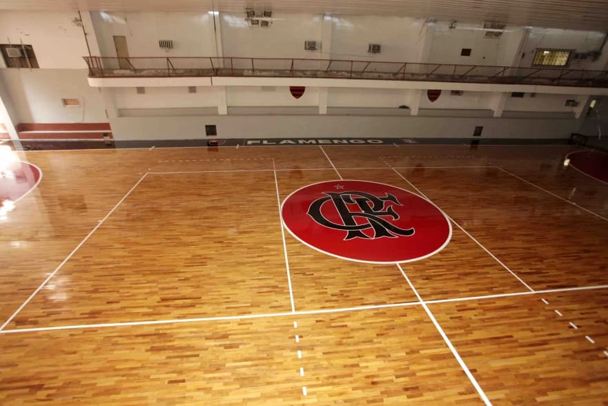 Ginásio Togo Soares, de esportes olímpicos do Flamengo, na sede da Gávea