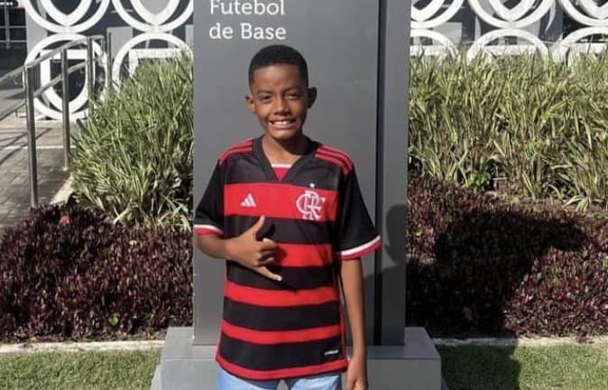 Henzo é a mais nova revelação sub 9 do Flamengo