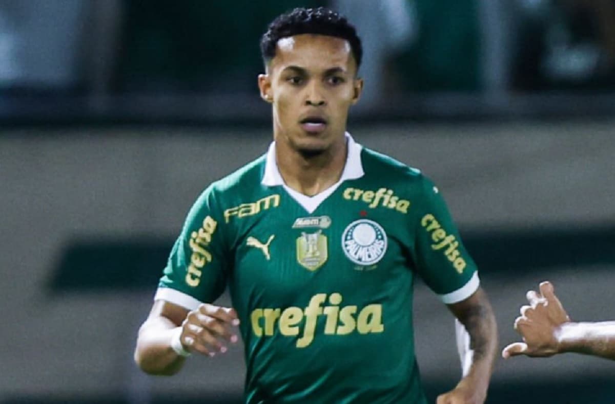 lázaro ex-flamengo em ação pelo palmeiras