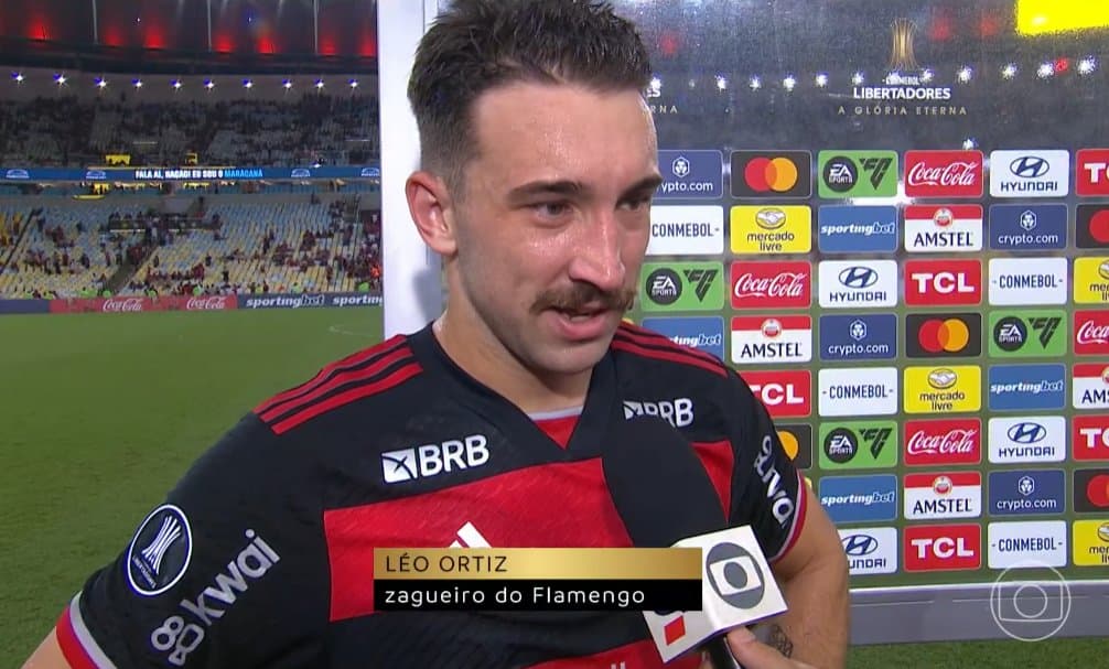 léo ortiz fala após gol pelo flamengo