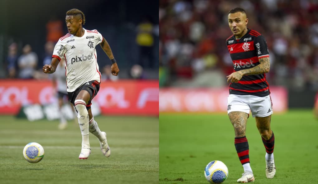 Bruno Henrique Cebolinha em campo pelo Flamengo; Analista explica diferenças entre os dois para o Flamengo