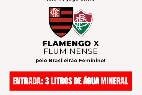Camapnha do Flamengo pelas vítimas das chuvas no RS