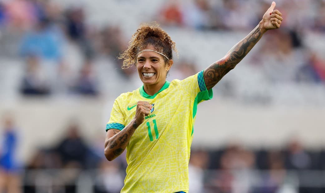 Atacante do Flamengo, Cristiane foi convocada pela Seleção Brasileira