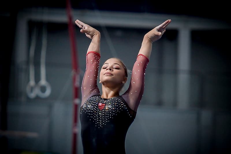Flávia Saraiva treinando pelo Flamengo