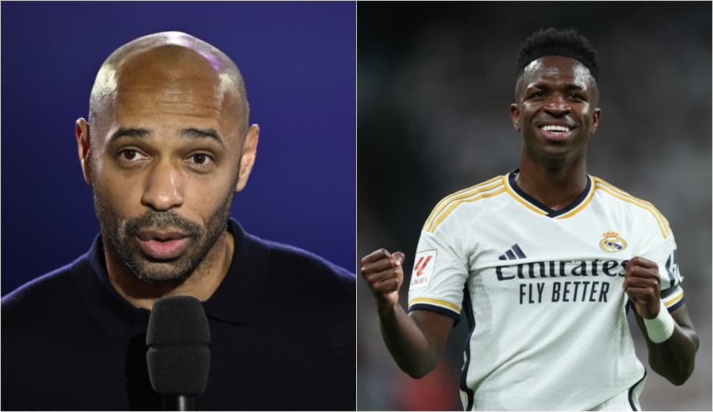 Henry, à esquerda, e Vini Jr à direita; ex-jogador e comentarista rasgou elogios a Garoto do Ninho