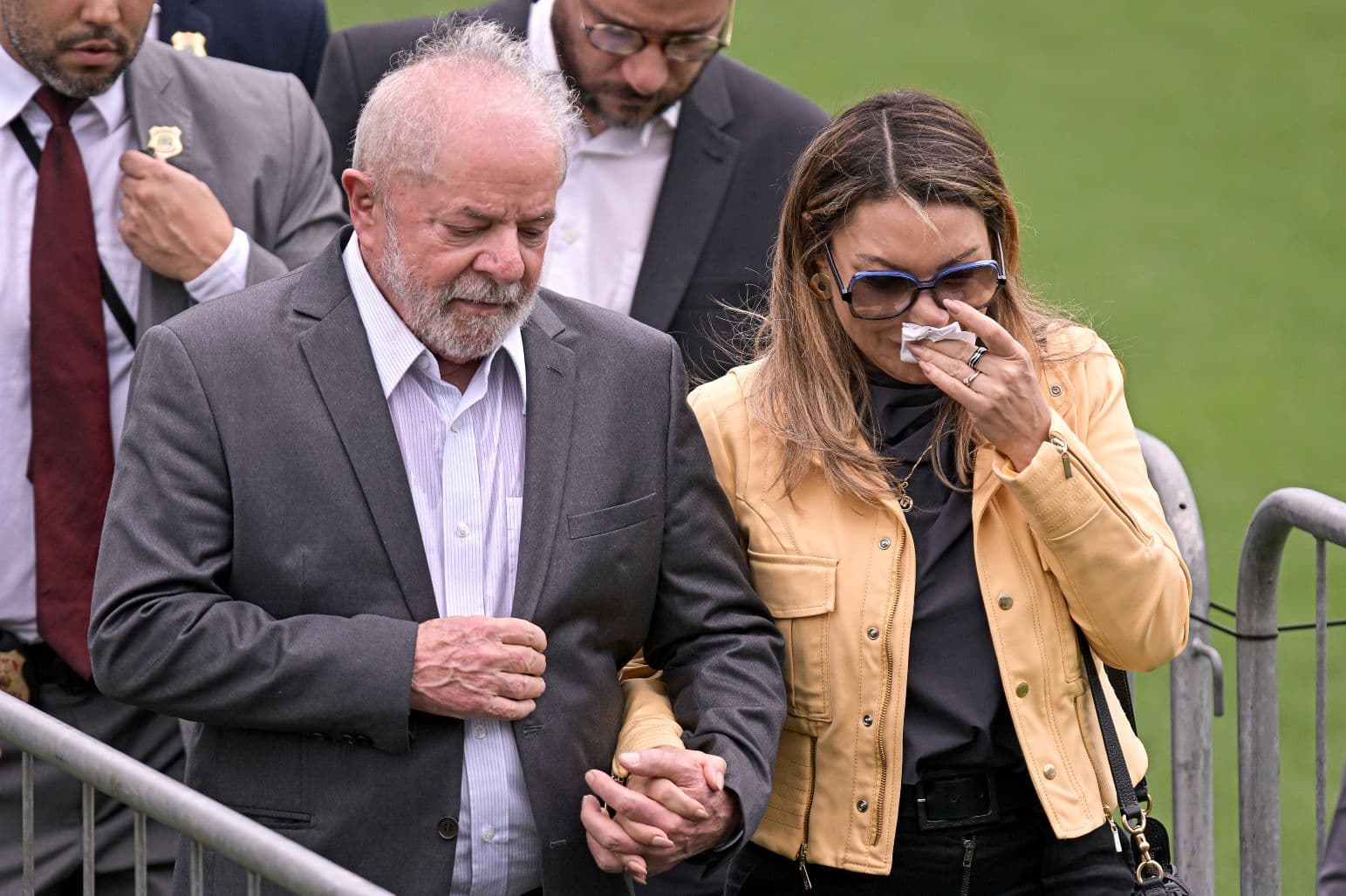 Lula e a primeira dama Janja.